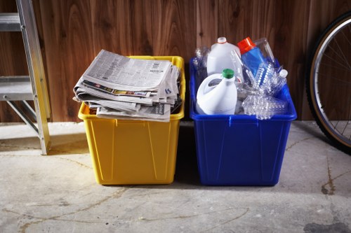 Clean and organized Old Malden home after junk clearance